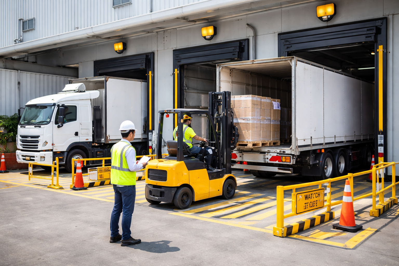 Dock Area Safety System